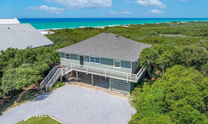 Gulf Trace House | Lazy Days - Gulf Views, Grayton Beach, Gulf Trace Community, 30A, Inquire Today!