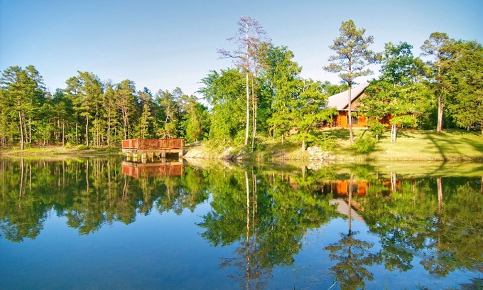 Golden Cabin | Lazy J Hideaway -Hot Tub, fire pit, secluded cabin