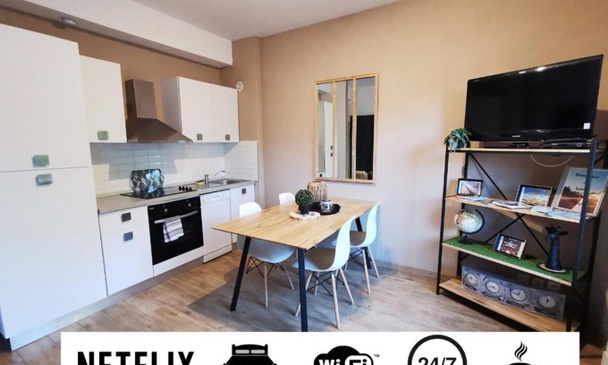 Sainte-Cecile-Plage Apartment | Le Balcon, 500 m plage, proximité Touquet