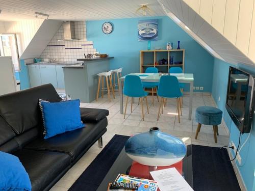 Crozon Apartment | Le Bleu, T2 proche plage de Morgat