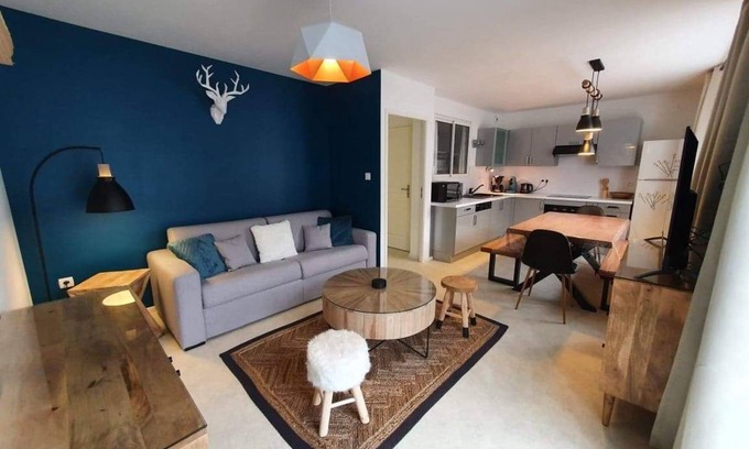 Mont-Dore Apartment | "Le Bois Aux Cerfs", T2 bis, center, 6 persons