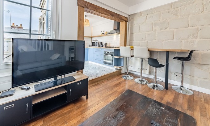 Saint-Serge Apartment | Le Boreau - Charmant appartement calme et moderne