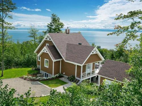 Petite-Riviere-Saint-Francois Ski Chalet | Le Belvédère - Chalet avec vue splendide sur le fleuve