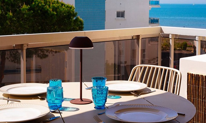 Montpellier Apartment | Le Calypso - Magnificent sea-view terrace - 100m from Le Boucanet beach