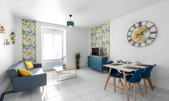 Le Mans Apartment | Le Camélia - Parking - 5p - Rêve Au Mans