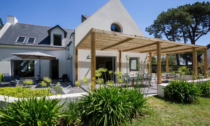 Mesquer House | Le Cap de Mesquer - Belle Maison de Vacances en Bord de Mer pour 12 personnes