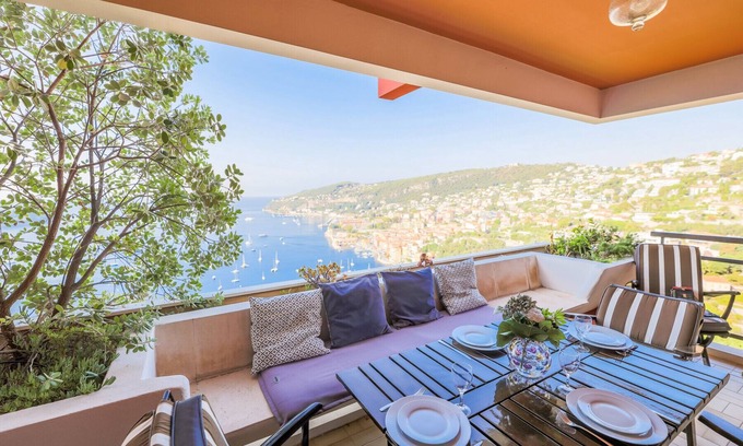 Villefranche-sur-Mer Apartment | LE CAP II AP2027 by RIVIERA HOLIDAY HOMES