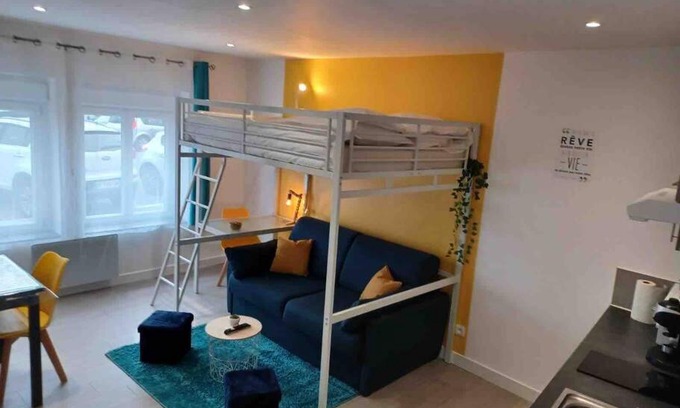 Saint-Quentin Apartment | Le Carnot 1 - Proche gare et IUT chez Adrien