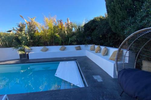 Sainte-Marie-la-Mer Villa | Le Casot - Piscine - Plage - Parking - Wifi