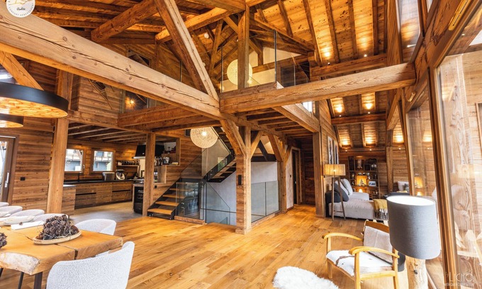 La Joue du Loup Ski Chalet | Le Chaby, Chalet of 300m2 for 18 people with view on the Plateau du Dévoluyn