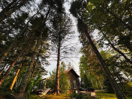 Notre-Dame-de-Pontmain Ski Chalet | Le chalet au souvenir