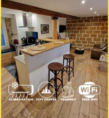 Montpellier-Centre Apartment | Le Chapeau Rouge - Centre Historique - Corum - Tramway - Climatisation