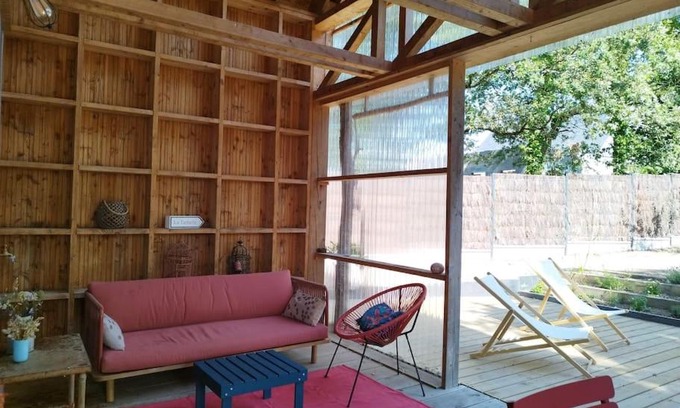 La Turballe House | Le charme du bois - 8 à 10 personnes- Maison entière