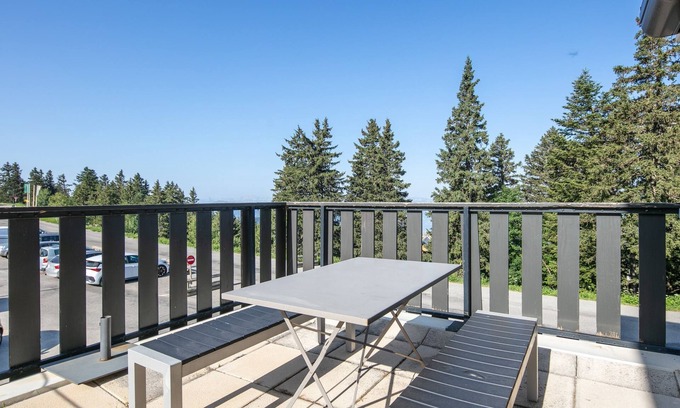 Chamrousse Apartment | Le Cocon d'Edwige - Vue montagne