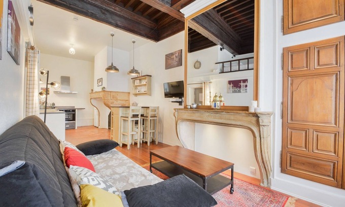 Nancy City Centre Apartment | Le cocon des Deux Sirènes - Studio cosy pour 2 à Nancy
