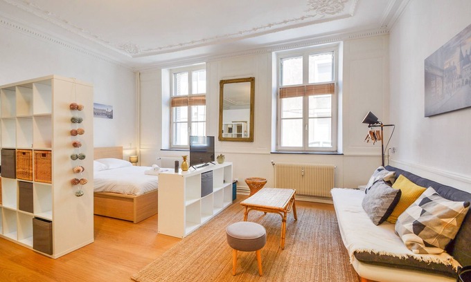 Saint Nicolas - Charles III - Ville vieille - Trois Maisons - Leopold Apartment | Le Cocon des Ponts - Studio 29 m² à Nancy