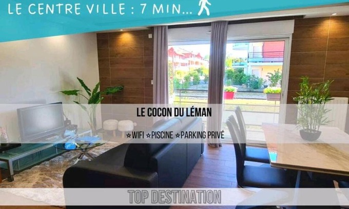 Viry Apartment | Le Cocon du Léman