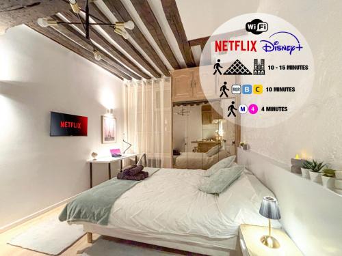 6th Arrondissement Apartment | Le Columba-Studio Parisien Saint-Germain