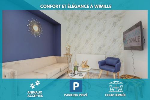 Wimille Apartment | Le Cosy - Appartement avec Jardin Wimille proche Wimereux