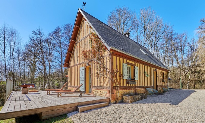 Tourville-en-Auge House | Le Cottage de la Fontaine Ruante - Grand Jardin