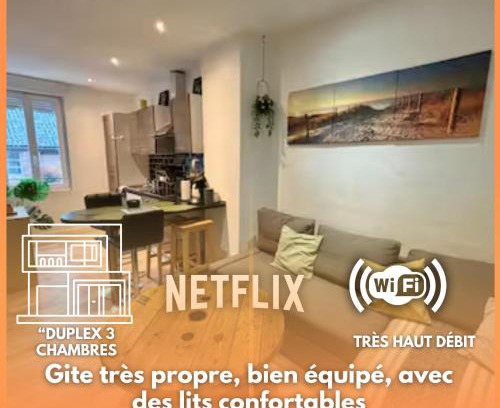 Saint-Honore - Jeanne d'Arc Apartment | Le Duplex 3 chambres - 1P à 7P - Saint Honore