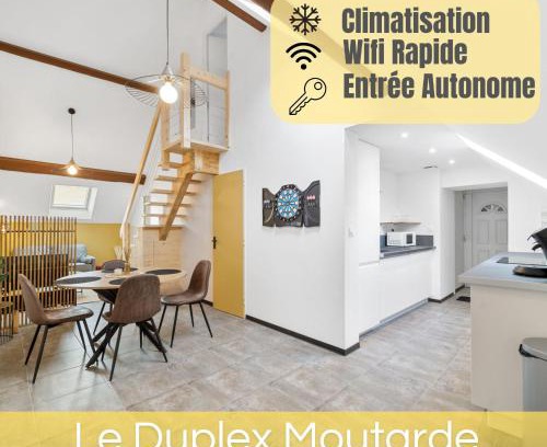 Chalon-sur-Saone Apartment | Le Duplex Moutarde