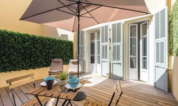 Lepante Quarter Apartment | Le Foch - Studio with great terrace - City Center