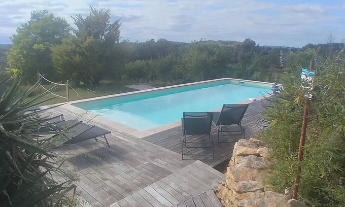 Saint-Cybranet House | Le Four à pain, golden triangle Dordogne valley, views garden park swimming pool