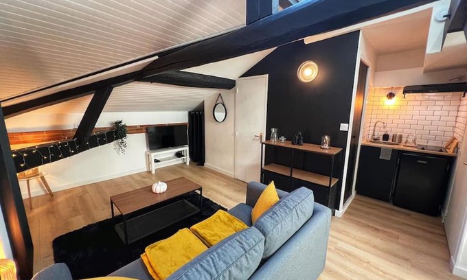 Saint - Agne Apartment | Le Germinal - Studio climatisé calme proche du métro