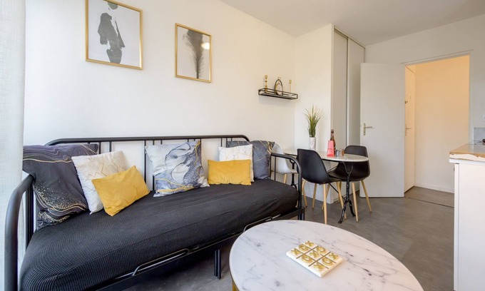 Saint-Brieuc Apartment | Le Liberty - Joli T2 à Saint-Brieuc