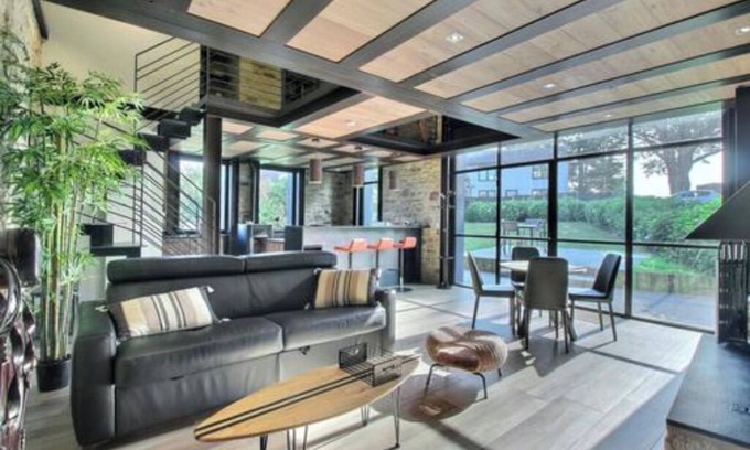Baden Villa | Le Loft, charm and luxury, with covered terrace, close to the sea and Vannes