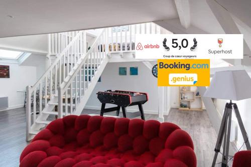Sainte-Savine Apartment | Le Loft des Artistes - Repas & Vins possibles sur demande