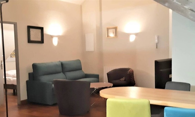 Champ-Capelet Apartment | Le Loft HZ Large, comfortable apartment for 4 people
