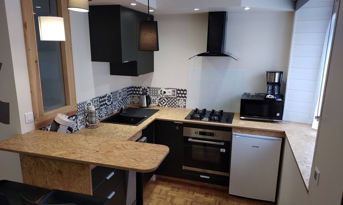 Saint-Lupicin Apartment | Le Lupicin, a comfortable, spacious studio in the heart of the Haut Jura nature park.