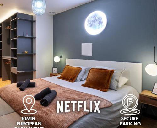 Poteries Apartment | LE LUXURY LOFT - PARLEMENT EUROPÉEN l PARKING l NETFLIX - SPACIEUX & UNIQUE