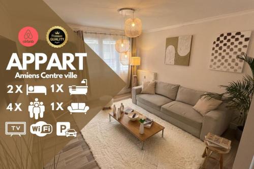 Saint-Honore - Jeanne d'Arc Apartment | Le Macquet Vion *Best Quality* Amiens Center