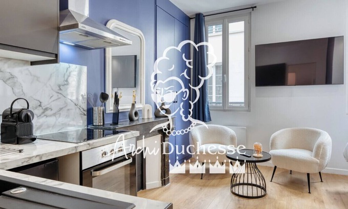 Quartier Vieux Marche-Cathedrale Apartment | Le Marie, superbe studio au coeur de Rouen
