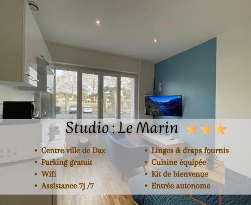 Dax Apartment | Le Marin, à 500m du centre ville