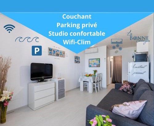 La Petite Motte Apartment | Le Marineland clim Parking Privé Proche Centre Casino et palais des congrès