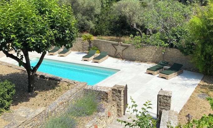 Le Beausset House | Le Mazet Tihu - Le mas du tilleul piscine - chic and authentic
