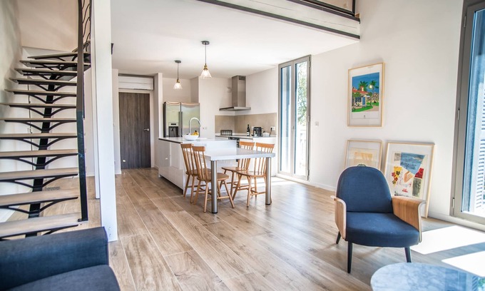 Le Moulleau Apartment | Le Moulleau, Luxurious large duplex apartment close to the beach