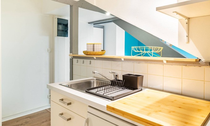 Coulmiers-Jardin des Plantes Apartment | Le Nid d'Emilie, Cocon proche gare.