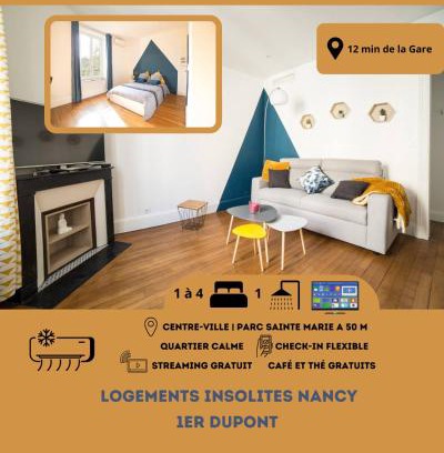 Haussonville-Blandan-Mon Desert-Saurupt Apartment | Le P'tit Dupont - Logements Insolites