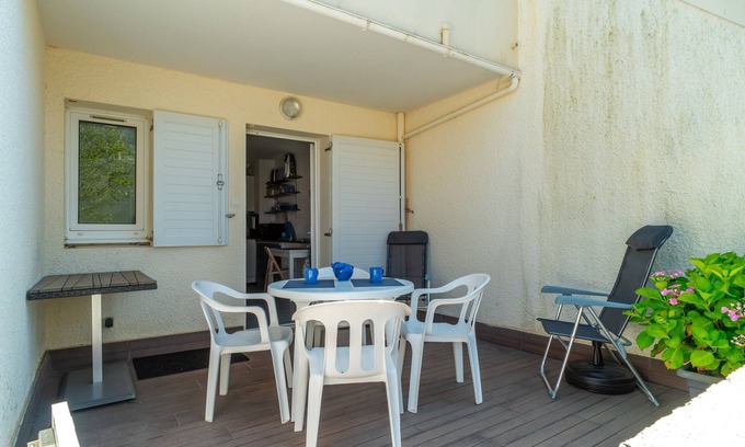 Saint-Nic Apartment | Le P'tit Loup de Mer - Appt proche plage, terrasse