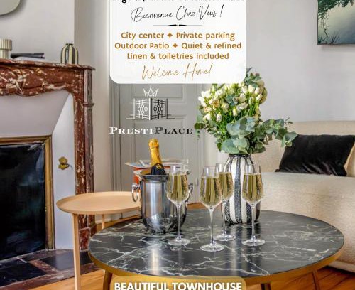 Tours City Centre Villa | Le Patio des Arts - By PrestiPlace