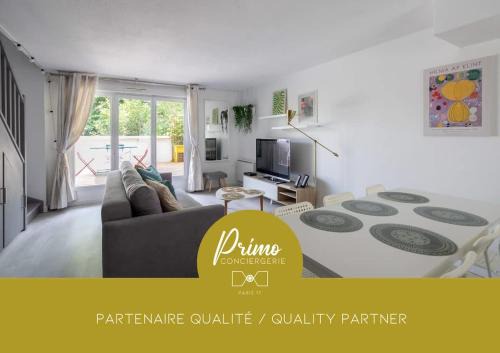 Bobigny Apartment | Le Picasso - Métro 5, terrasse, très calme