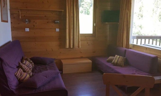 Les Avanchers-Valmorel Apartment | Le Portail 19 - Beautiful 2-room apartment, overlooking the slopes and the valley