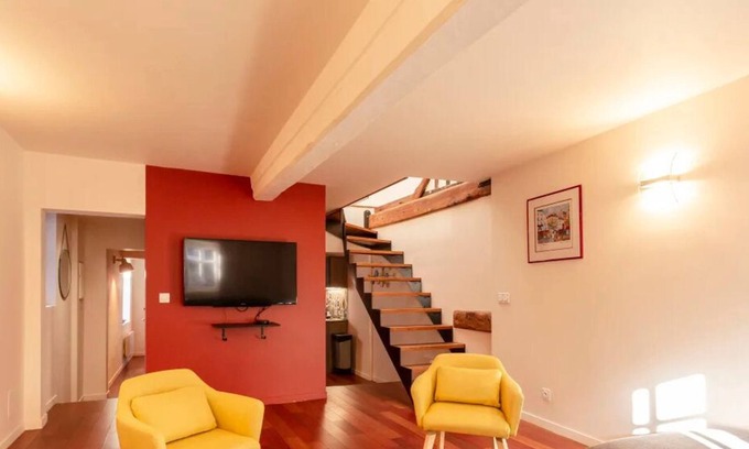 Honfleur Apartment | Le Rêve d'Alice | Charming Duplex | 80 m² | 4 people | Heart of Honfleur
