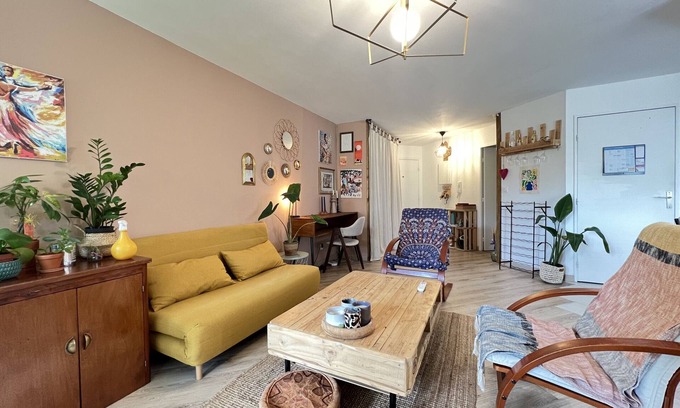Minimes - Barriere de Paris Apartment | Le rêveur - climatisé avec balcon & parking