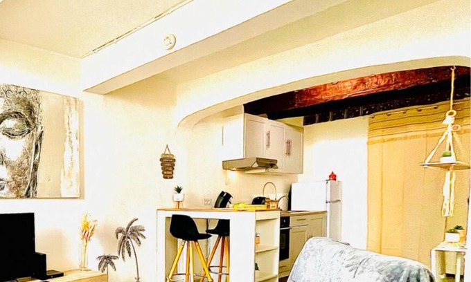 Salon-de-Provence Apartment | LE Saharastudio Atypique Bohéme